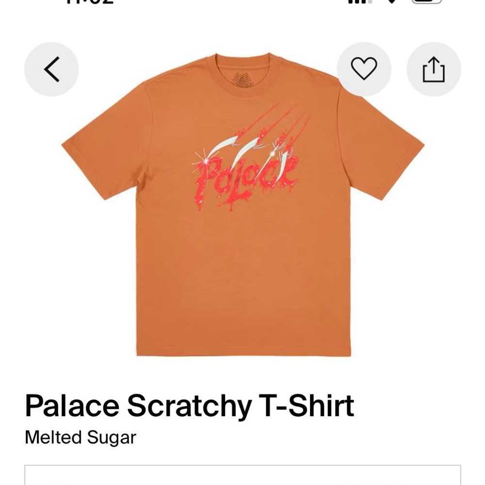Palace Orange T-Shirt